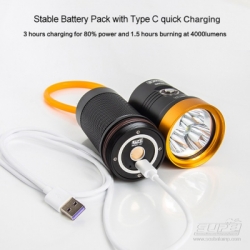 large TORCH SCUBALAMP RD95 4000 LUMENS BALIDIVESHOP 5